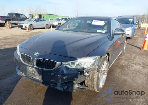 2017 BMW 430I xDrive from USA, damaged, VIN WBA4R9C55HK680817